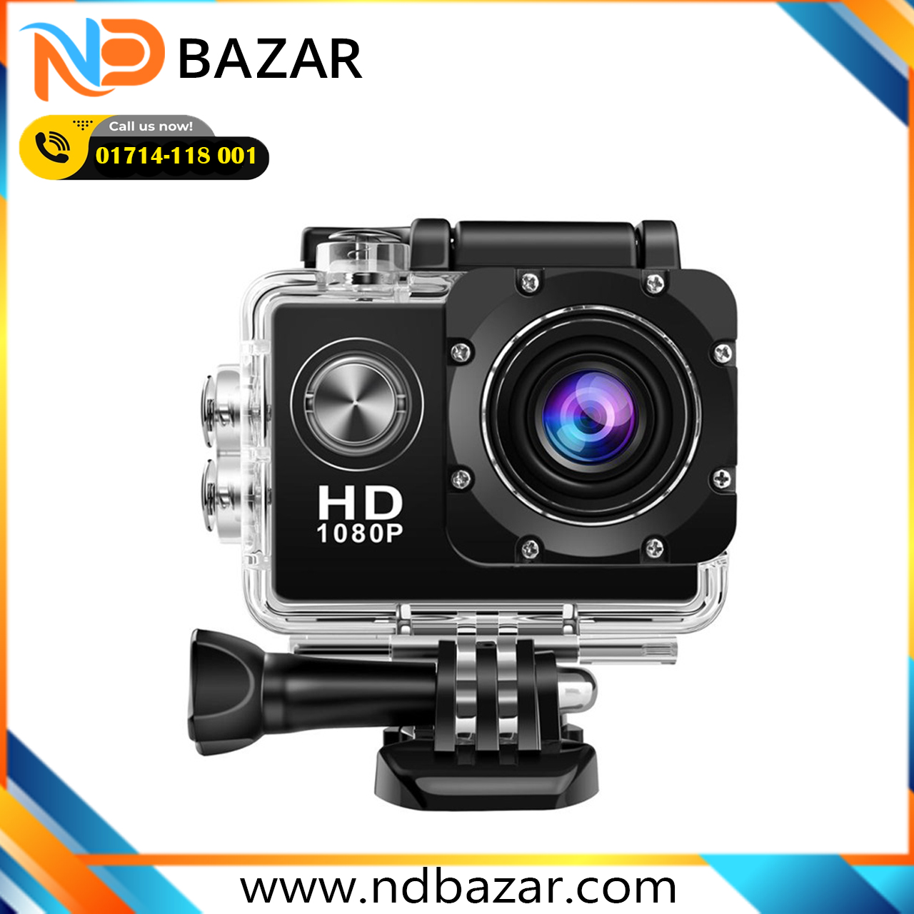 Champion 2MP Full HD 1080P Sports Action Camera
